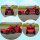 Elektro-Kinderquad mit Anhänger, 2,5 km/h, 50 Minuten Fahrtzeit, für 1,5 bis 3 Jahre, bis 25 kg, rot