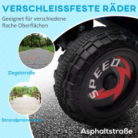 Elektro-Kinderquad, 2,5 km/h, Vorwärts- & Rückwärtsgang, für 18-36 Monate, blau