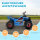 Elektro-Kinderquad, 2,5 km/h, Vorwärts- & Rückwärtsgang, für 18-36 Monate, blau