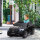Kinder Elektroauto 12V Kinderauto mit 2,4 G Fernbedienung, 2 Motor, Kinderfahrzeug mit Hupe, Musik, Sicherheitsgurt, Elektrofahrzeug für 37-60 Monate Kinder, Schwarz