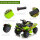 Kinder Quad Elektro 6V Kinderquad mit Vorwärtsfunktion, Musik, Elektro-Quad für Kinder 1,5-3 Jahre grün