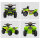 Kinder Quad Elektro 6V Kinderquad mit Vorwärtsfunktion, Musik, Elektro-Quad für Kinder 1,5-3 Jahre grün