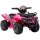Kinder Quad Elektro 6V Kinderquad mit Vorwärtsfunktion, Musik, Elektro-Quad für Kinder 1,5-3 Jahre Rosa