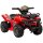 Kinder Quad Elektro 6V Kinderquad mit Vorwärtsfunktion, Musik, Elektro-Quad für Kinder 1,5-3 Jahre Rot