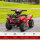 Kinder Quad Elektro 6V Kinderquad mit Vorwärtsfunktion, Musik, Elektro-Quad für Kinder 1,5-3 Jahre Rot