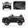 Kinder-Elektroauto SUV, bis 5 kmh/h, mit Sicherheitsgurt, Fernbedienung, Scheinwerfern, Musikfunktion, schwarz