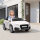 Kinderfahrzeug Audi TT RS Roadster, 3 km/h, Fernbedienung, LED, USB, weiß