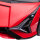 Kinderfahrzeug 12V 2 Fahrmodi Lamborghini SIAN SUV-Auto-Spielzeug Elektroauto mit Fernbedienung Musik(MP3/USB) Licht 37-60 Monate Metall Rot 108 x 62 x 40 cm