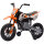 Elektro-Motorrad für Kinder, 12V Kindermotorrad mit Musik, Kinderfahrzeug mit Trainingsrädern, 3-6 Jahre, orange