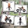 Elektro-Motorrad für Kinder, 12V Kindermotorrad mit Musik, Kinderfahrzeug mit Trainingsrädern, 3-6 Jahre, orange