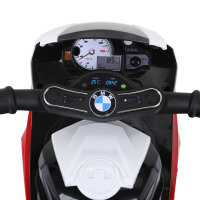 Elektro Motorrad Kinder BMW S1000RR 6V Elektromotorrad mit Scheinwerfer, Kindermotorrad mit Musik 2,5 km/h Motorrad für Kinder 18-36 Monaten Rot