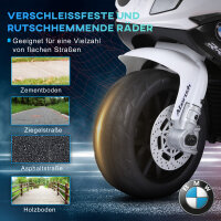 Elektro Kindermotorrad BMW S1000RR Elektromotorrad mit Musik, Scheinwerfer, Kinder Elektro Motorrad für Kinder von 18-36 Monaten Schwarz