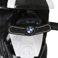 Elektro Kindermotorrad BMW S1000RR Elektromotorrad mit Musik, Scheinwerfer, Kinder Elektro Motorrad für Kinder von 18-36 Monaten Schwarz