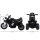 Elektro Kindermotorrad BMW S1000RR Elektromotorrad mit Musik, Scheinwerfer, Kinder Elektro Motorrad für Kinder von 18-36 Monaten Schwarz