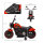 Elektro-Kindermotorrad mit Scheinwerfer, abnehmbare Stützräder, 76x42x57 cm, Rot/Schwarz