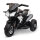 Elektro-Kindermotorrad, Lichter & Geräusche, 3 km/h, wiederaufladbar, Kunststoff & Metall, Schwarz/Weiß