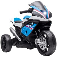 Kindermotorrad, Elektromotorrad, Scheinwerfer, 3 Musikmodi, für Kinder 1,5-5 Jahre, blau, 82,5 x 42 x 54cm