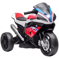 Kindermotorrad, Elektromotorrad, Scheinwerfer, 3 Musikmodi, für Kinder 1,5-5 Jahre, rot, 82,5 x 42 x 54cm