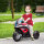 Kindermotorrad, Elektromotorrad, Scheinwerfer, 3 Musikmodi, für Kinder 1,5-5 Jahre, rot, 82,5 x 42 x 54cm