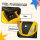 Rutsch-Traktor mit Anhänger, Hupe, Sandspielzeug, ab 1 Jahr, Kunststoff+Metall, gelb, 91 x 29 x 44cm