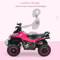 Rutschauto Rutschfahrzeug Kinderfahrzeug für 18-36 Monate Kinder rosa