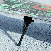 Tretroller, höhenverstellbar, Hinterradbremse, faltbar, 100 kg belastbar, Grün