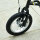 Kinderroller ab 5 Jahre Scooter Kinderscooter Tretroller Cityroller Kinder Roller Kickboard mit Luftreifen 12 Zoll Gummi Aluminium schwarz 120 x 58 x 85-95 cm