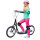 Kinderroller mit Luftreifen Kickscooter Scooter Tretroller Cityroller für Kinder Kickboard 16 Zoll ab 5 Jahre Höhenverstellbar schwarz 143 x 58 x 92-100 cm