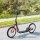 Kinderscooter mit Bremse höhenverstellbar Leichtbau Schwarz