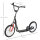 Kinderscooter mit Bremse höhenverstellbar Leichtbau Schwarz