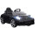 Elektrisches Aufsitzauto für Kinder, fernsteuerbar, Musik, Hupe, USB, Sicherheitsgurt, für 3-5 Jahre, Schwarz