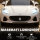 Maserati Elektroauto für Kinder, 2-Sitzer, 12V Batteriebetrieb, Fernbedienung, LED-Lichter, Musikfunktion, Weiß