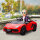 Elektro-Kinderauto, lizenzierter Lamborghini Aventador, Flügeltüren, Musik, Hupe, für 3-5 Jahre, rot