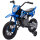 Elektro-Motorrad für Kinder, 12V Kindermotorrad mit Musik, Kinderfahrzeug mit Trainingsrädern, 3-6 Jahre, Blau