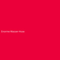 Enorme Wasser-Hose