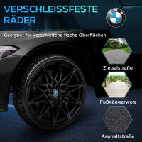 Elektro Kinderauto BMW M4, Sound & Licht, 3-5 km/h, inkl. Fernsteuerung, für 3-5 Jahre, Schwarz