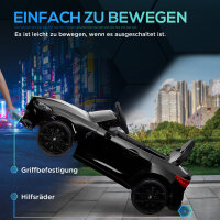 Elektro Kinderauto BMW M4, Sound & Licht, 3-5 km/h, inkl. Fernsteuerung, für 3-5 Jahre, schwarz