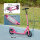 Roller Kinder Scooter mit verstellbaren Griffen klappbarer Kinderroller für Kinder 6-12 Jahre 94 x 36 x 88-103 cm Rosa