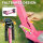 Roller Kinder Scooter mit verstellbaren Griffen klappbarer Kinderroller für Kinder 6-12 Jahre 94 x 36 x 88-103 cm Rosa
