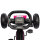 Go-Kart, Kinderfahrzeug mit verstellbarem Sitz, Tretfahrzeug, Tretauto mit Handbremse, 3-8 Jahre, Outdoor, Rosa
