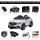 Kinderfahrzeug 12V Mercedes-Benz AMG GLC63S COUPE lizenzierter Elektroauto mit Fernbedienung Sicherheitsgurt  2 x 35W Motoren MP337-60 Monate Weiß 115 x 70 x 55 cm