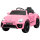 Elektro-Kinderfahrzeug, VW Käfer, 3-5 km/h, mit Fernbedienung & Musik, Rosa