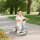 Toddler Balance Bike with No Pedal, 3 Silence Wheels for 12-36 Months Boys and Girls, Indoor Outdoor, Green