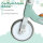 Toddler Balance Bike with No Pedal, 3 Silence Wheels for 12-36 Months Boys and Girls, Indoor Outdoor, Green