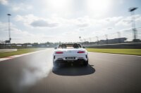 Kinderfahrzeug Mercedes SL63 AMG - weiß lackiert