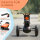 Dreirad, Kinderfahrrad, Laufrad, Kinderrad mit Pedal, Lauffahrrad für Kinder 18-36 Monaten, Stahl, 79x44x47 cm, Orange