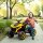 Elektroquad für Kinder, 3-6 km/h, LED-Scheinwerfer, Musik, USB, für 3-8 Jahre, gelb