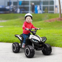 Kinder-Quad Elektrisches Kinderauto, 6 km/h, Sound- und...