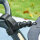 2-in-1 Rutschauto, abnehmbares Verdeck, Lichter, Musik, Hupe, Kunststoff und Metall, 96 x 39 x 90 cm, Weiß/Schwarz