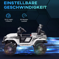Kinder-Elektroauto mit sanfter Federung, fernsteuerbar,...